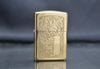 Zippo hoa văn vàng cổ 1992 C53