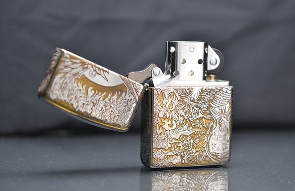 Zippo Khắc Phượng CNC ZK146