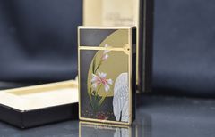 Cặp dupont sơn mài 2 lỗ cao dán đôi hạc DPH42