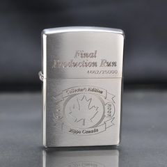 Zippo 2002 Canada mạ bạc C96