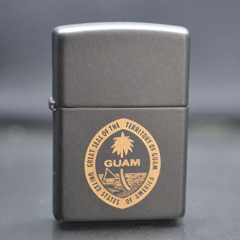 Bật Lửa Zippo Guam Cổ - Kỷ Niệm Vùng Đất Tự Do 1999 C23