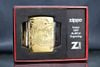 Zippo Armor khắc chìm rồng vàng mắt đỏ Red Eye Dragon Gold Plate Z144