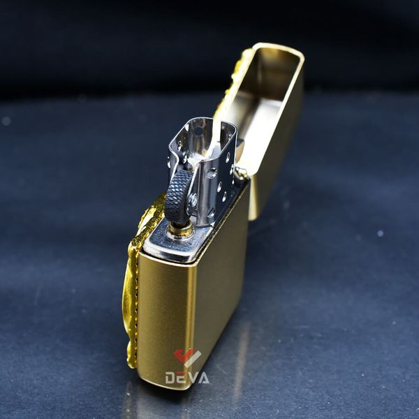 Zippo Vòng Xoay Đầu Sư Tử Cầu Được Ước Thấy ZN250