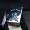 Zippo Khảm Ốc Chủ Đề Đầu Lâu Xương Chéo Shell Skull ZN50