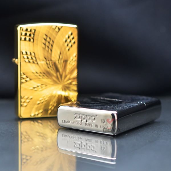 Zippo mạ vàng Gold Plate ZN20