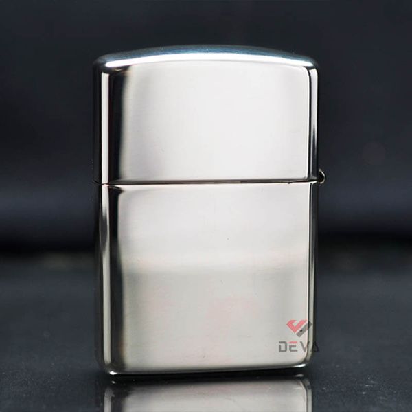 Zippo Bạc Khối Armor Khắc Bản Đồ Việt Nam BK81