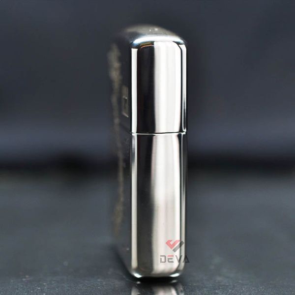 Zippo Bạc Khối Armor Khắc Bản Đồ Việt Nam BK81