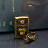 Set Zippo Chủ Đề Bảo Vật Cổ Đại Mặt Nạ Tam Tinh Đôi ZN108