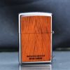 Zippo Ốp Gỗ Chủ Đề Sói Hú Woodchuck Howling Wolf Z337