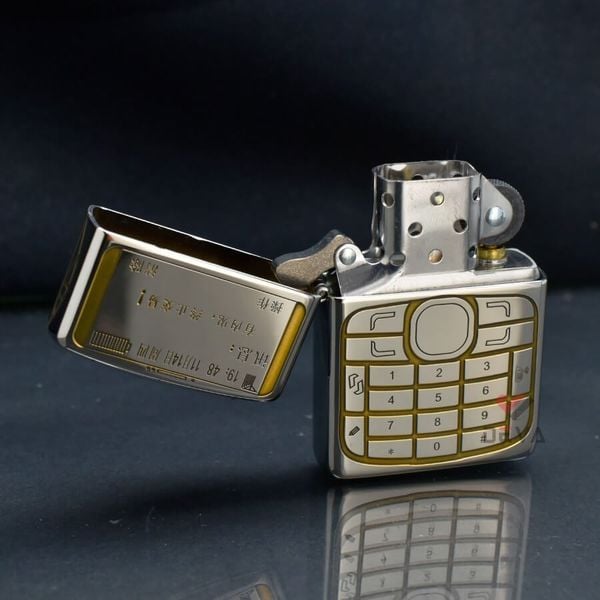Zippo Armor Khắc Giao Diện Điện Thoại Di Động Nokia ZN248