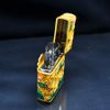 Zippo Bọc Lưới Mạ Vàng Chủ Đề Hươu Thần Hạ Sơn ZN75