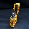 Zippo Bọc Lưới Mạ Vàng Đôi Lân Sư Rồng Tranh Tài ZN118