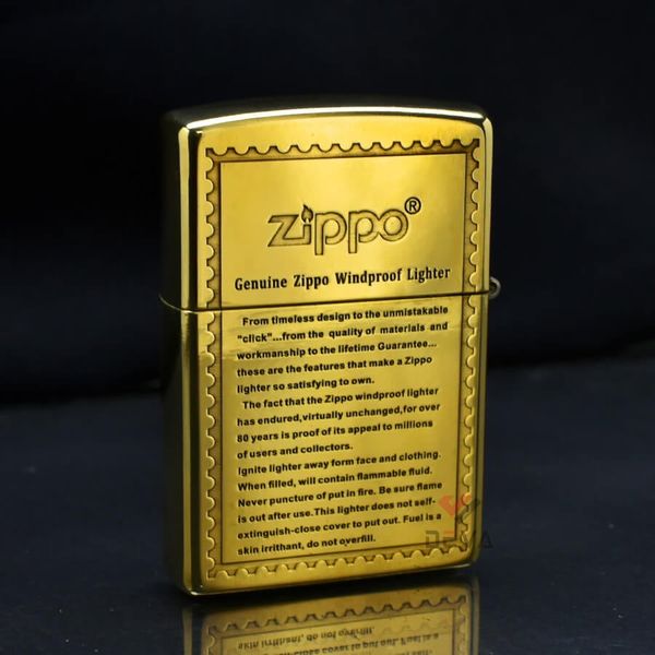 Zippo Khắc Sâu Ngọn Lửa Biểu Tượng Thương Hiệu Zippo ZN362