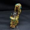 Zippo Ốp Tượng Thanh Long Và Vòng Xoay Phong Thủy ZN86