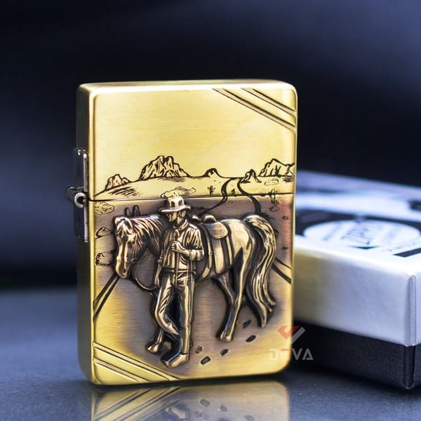 Zippo Tái Bản 1935 Chủ Đề Chàng Cao Bồi Marlboro ZN167