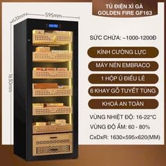 Tủ bảo quản xì gà 1000 - 1200 điếu GF 163