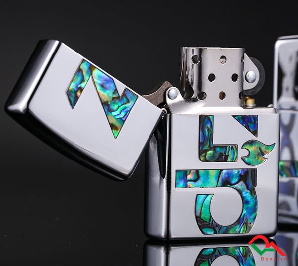 Zippo Khảm Trai chữ Zippo ZN137