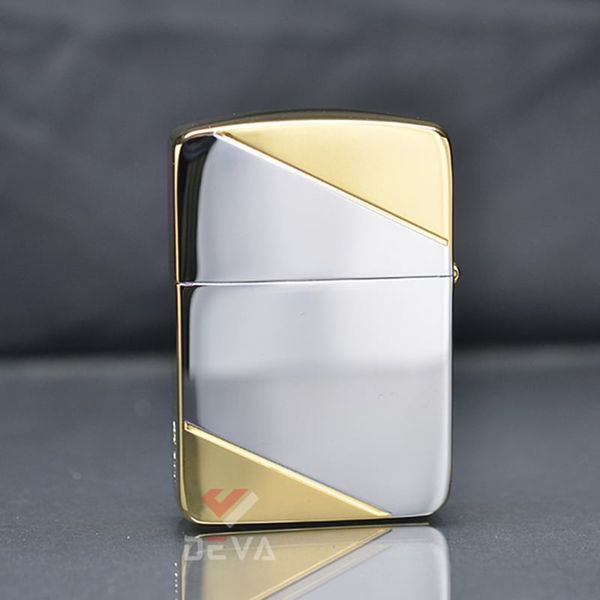 Zippo tái bản 1941 mạ vàng kẻ chéo số giới hạn ZN293