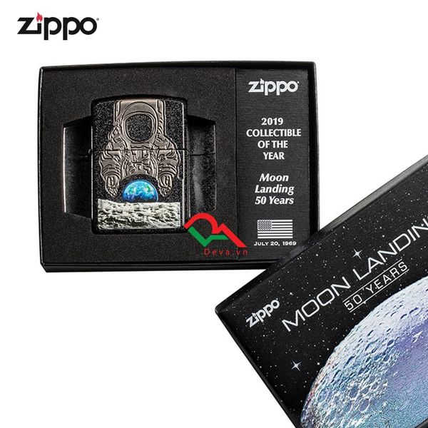 Zippo COTY 2019 Moon Landing 50 Years – Bản Giới Hạn Kỷ Niệm 50 Năm Đổ Bộ Mặt Trăng Z254