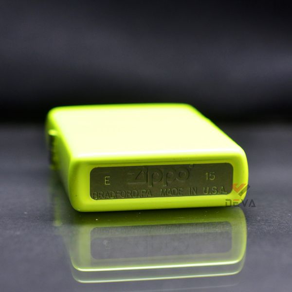 Zippo Sơn Màu Neon Yellow ZT02