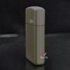 Zippo Slim Sơn Xanh Bộ Đội In Logo Hãng 1627 ZT03