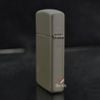 Zippo Slim Sơn Xanh Bộ Đội In Logo Hãng 1627 ZT03