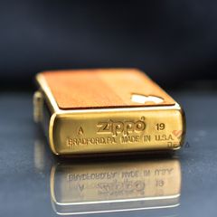 Zippo Ốp Gỗ Chủ Đề Woodchuck Flame Z303