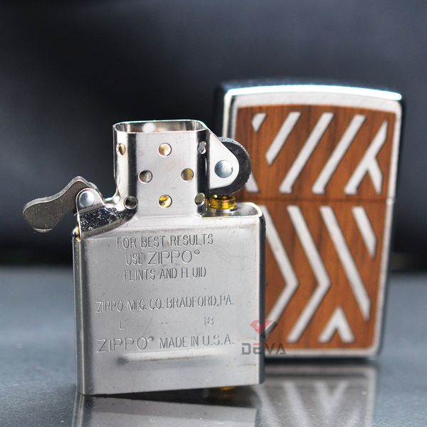 Zippo Ốp Gỗ Chủ Đề Woodchuck Sweep Z304