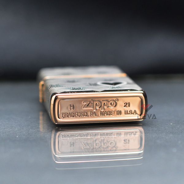 Zippo Trái tim Tình Yêu Heart Design Z326