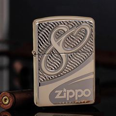Zippo Armor Bản Giới Hạn Kỷ Niệm 80 Năm Thành Lập Hãng Anniversary  Z404