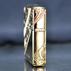 Zippo Armor 2018 Collectible mạ vàng Golden Scroll Z245