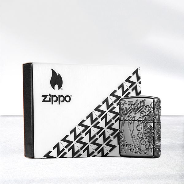 Zippo Armor Bản Đặc Biệt Chủ Đề Tôn Giáo Wicca Design Z136