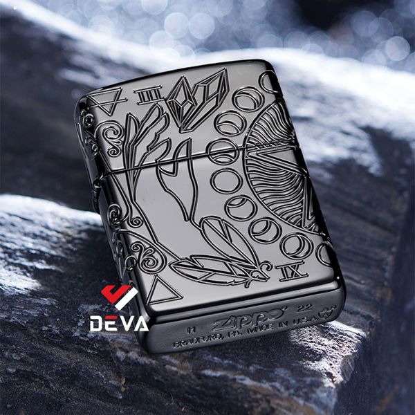 Zippo Armor Bản Đặc Biệt Chủ Đề Tôn Giáo Wicca Design Z136