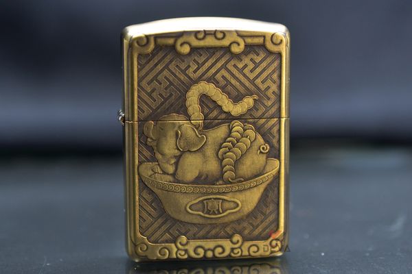 Zippo Armor Chủ Đề 12 Con Giáp Bản Giới Hạn ZD60