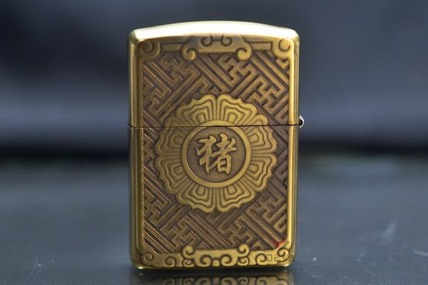 Zippo Armor Chủ Đề 12 Con Giáp Bản Giới Hạn ZD60