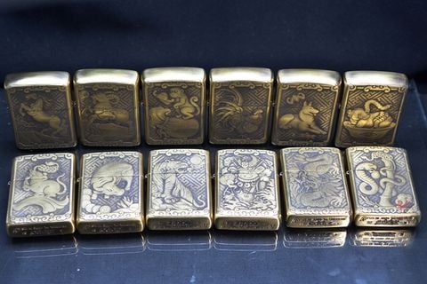 Zippo Armor Chủ Đề 12 Con Giáp Bản Giới Hạn ZD60