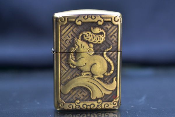 Zippo Armor Chủ Đề 12 Con Giáp Bản Giới Hạn ZD60
