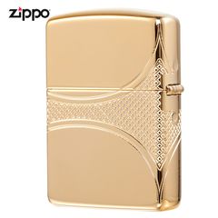Zippo Armor Luxury chủ đề Hoa Bách Hợp Fleur-de-lis Z365