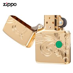 Zippo Armor Luxury chủ đề Hoa Bách Hợp Fleur-de-lis Z365