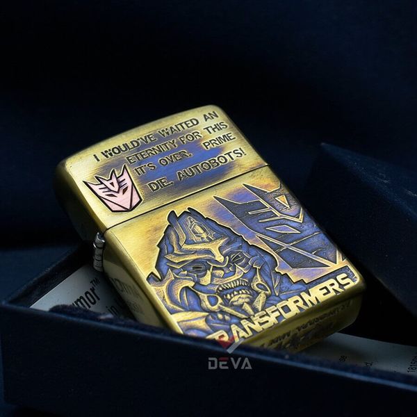 Zippo Armor Khắc Robot Biến Hình Transformers Phe Decepticon ZD51