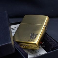 Zippo Armor Khắc Robot Biến Hình Transformers Phe Decepticon ZD51