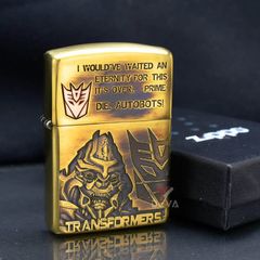 Zippo Armor Khắc Robot Biến Hình Transformers Phe Decepticon ZD51