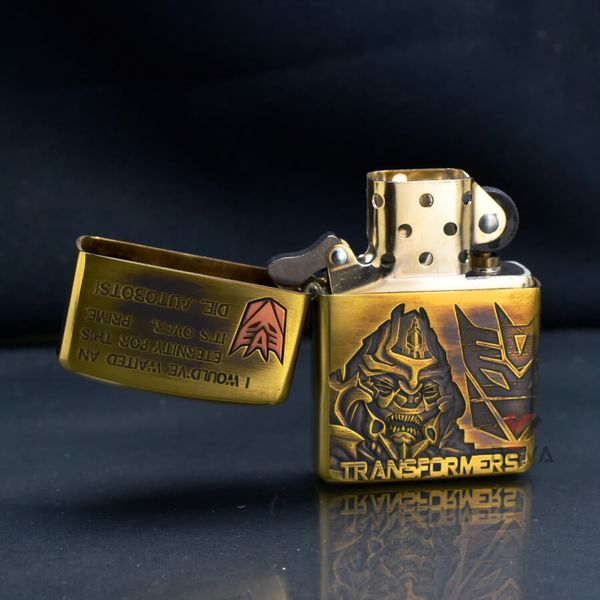 Zippo Armor Khắc Robot Biến Hình Transformers Phe Decepticon ZD51