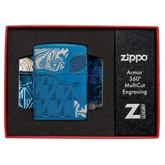 Zippo Armor Đặc Biệt Chủ Đề Đầu Lâu Cách Điệu Skull Design Z137
