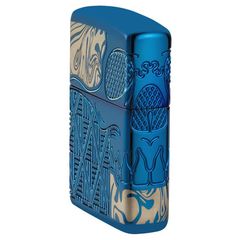 Zippo Armor Đặc Biệt Chủ Đề Đầu Lâu Cách Điệu Skull Design Z137