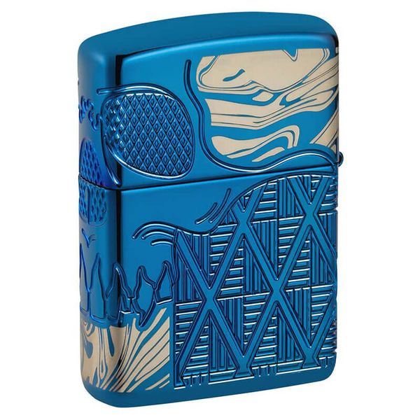 Zippo Armor Đặc Biệt Chủ Đề Đầu Lâu Cách Điệu Skull Design Z137