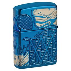 Zippo Armor Đặc Biệt Chủ Đề Đầu Lâu Cách Điệu Skull Design Z137