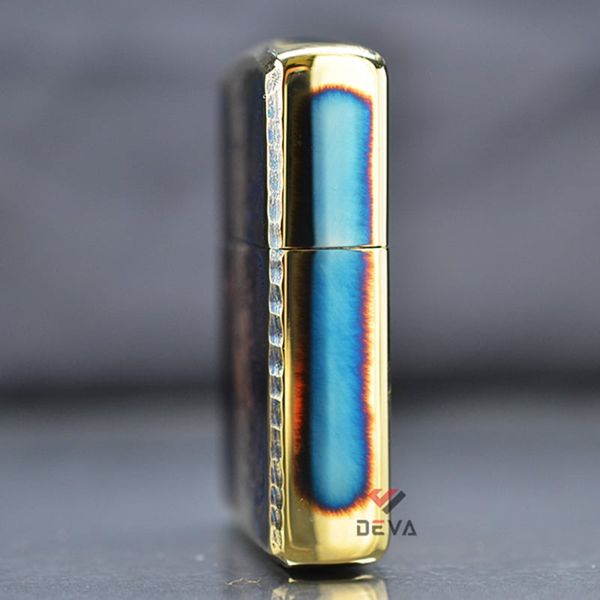 Zippo Armor đồng cháy khắc hình Võ Tướng ZN316