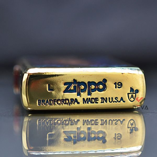 Zippo Armor đồng cháy khắc hình Võ Tướng ZN316