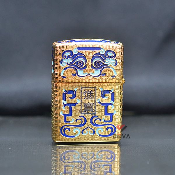 Zippo Armor khắc 5 mặt biểu tượng Thần Thú ZN302